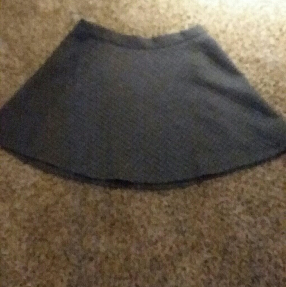 Grey Mini Skirt